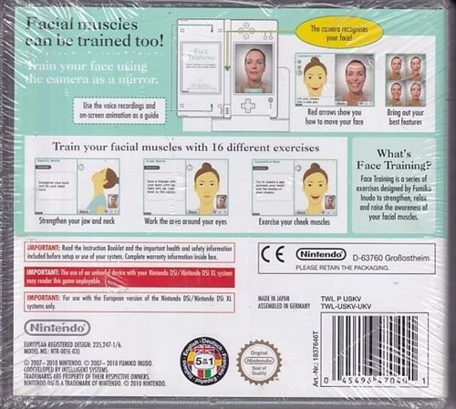 Face Training - Nintendo DS (A Grade) (Genbrug)